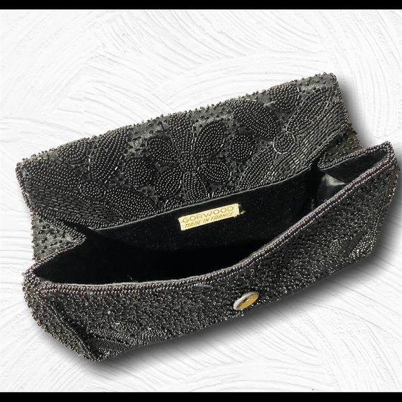 small black women's wallet, made France mini bag - Picture 2 of 5